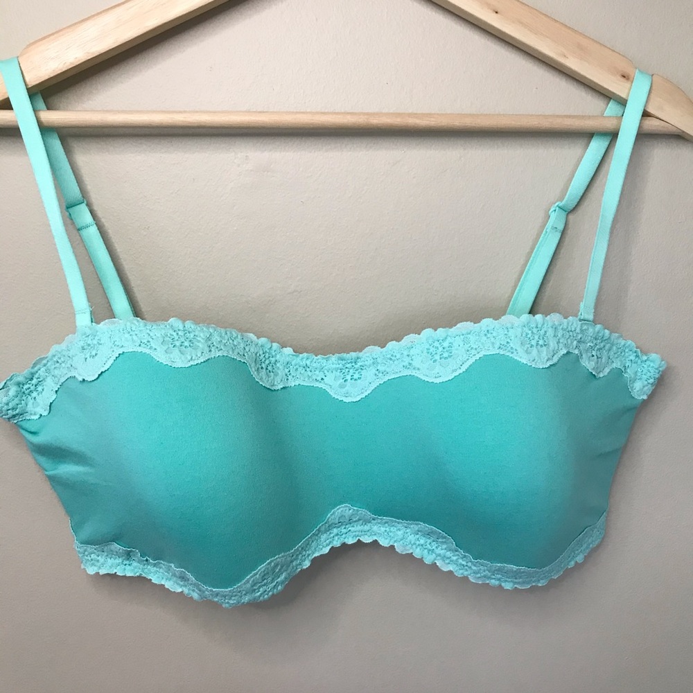 AERIE convertible bandeau bra with built in pads